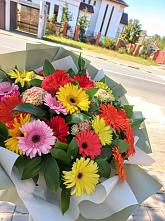Букет цветов из:  Герберы #REPLACE_PRED# Кирове