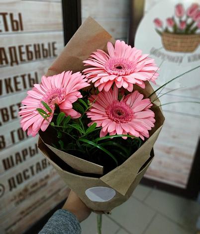 Букет цветов из: Герберы в Кирове