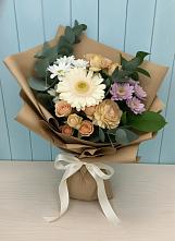 Букет цветов из:  Герберы и Хризантемы в Кирове