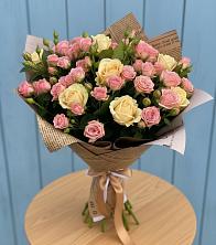 Букет цветов из:  Розы в Кирове